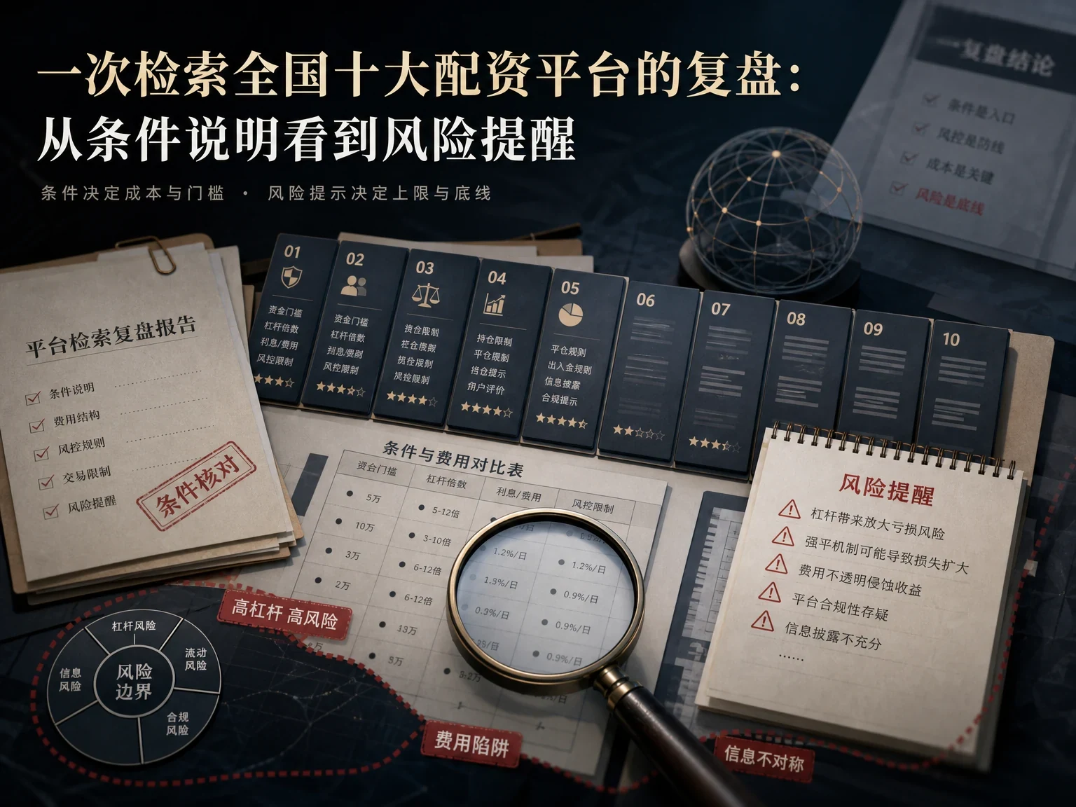一次检索全国十大配资平台的复盘：从条件说明看到风险提醒 插图