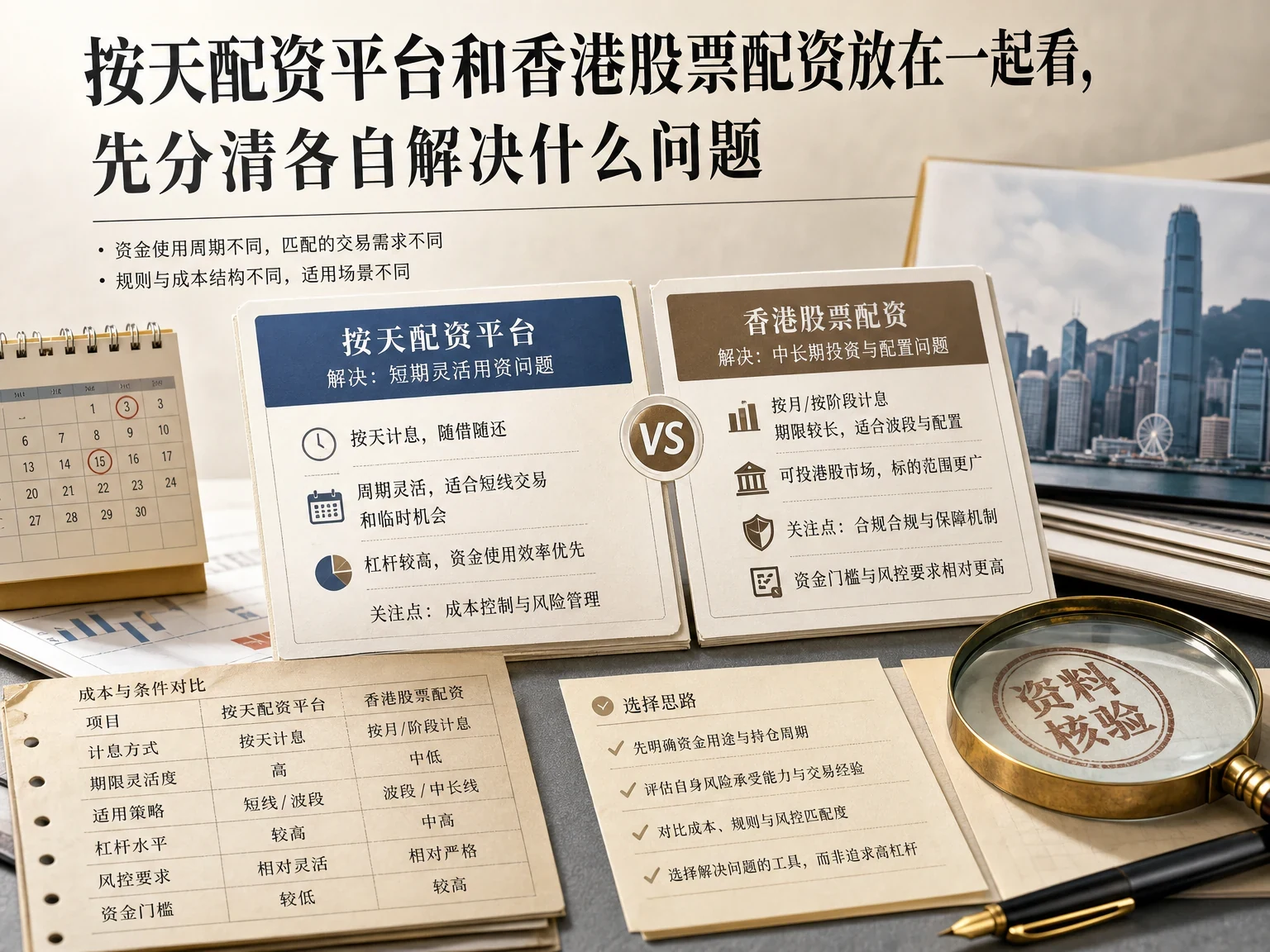 按天配资平台和香港股票配资放在一起看，先分清各自解决什么问题缩略图